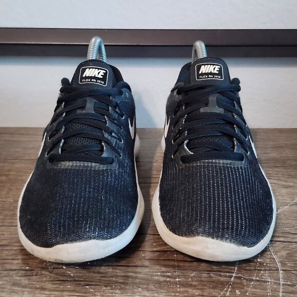Nike Flex RN 2018 (AH7408-018) Women’s Running Shoes Sneakers Size 7 Black - Picture 2 of 9
